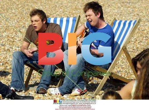 Pop Idol Contestants on Eastbourne Beach
