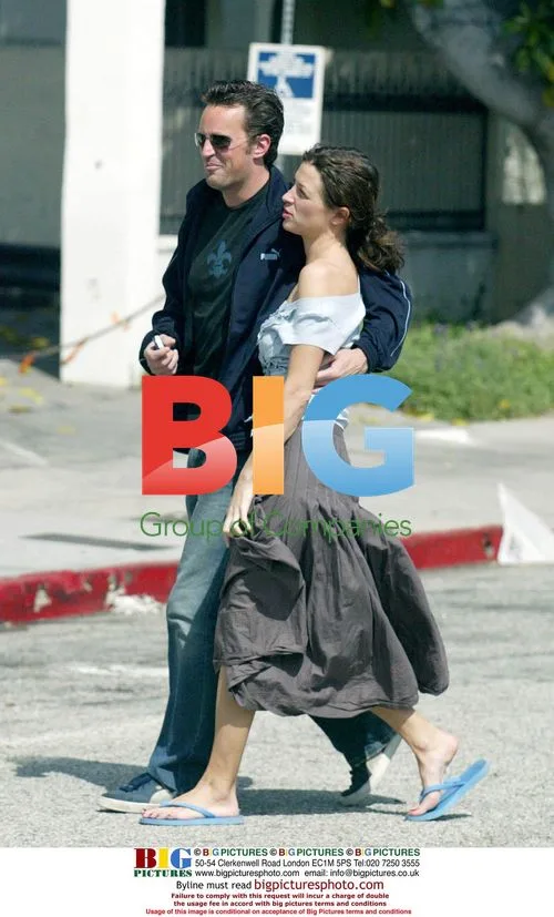 Matthew Perry Assists Girlfriend Rachael Dunn