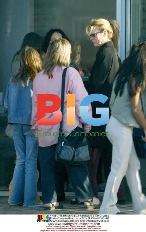 Kim Basinger Going to Daughter's Play