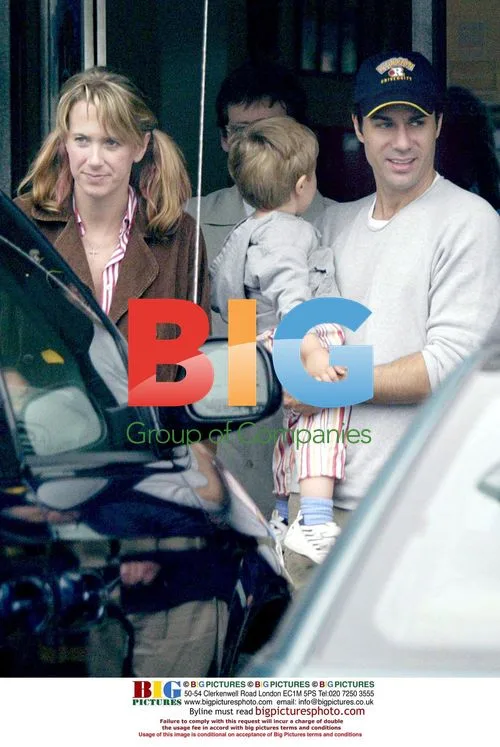 Eric McCormack with Family in Studio City