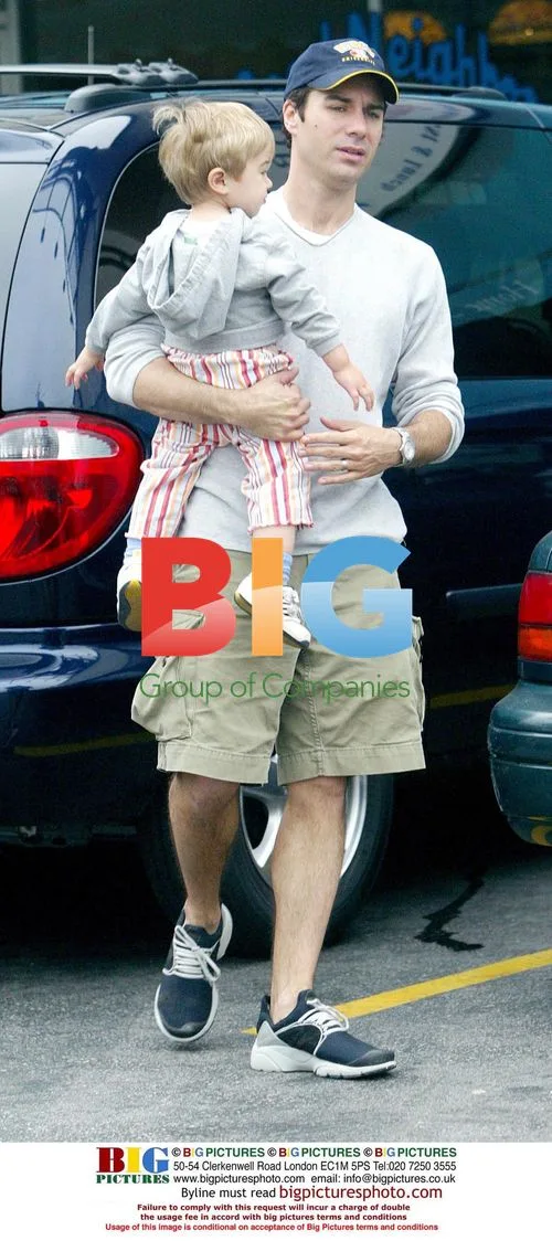 Eric McCormack and Family Lunch