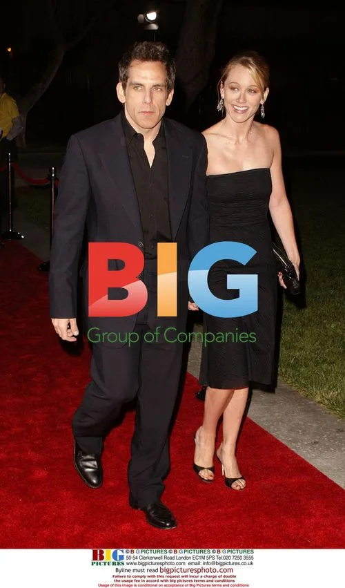 Ben Stiller and Christine Taylor at Charity Gala