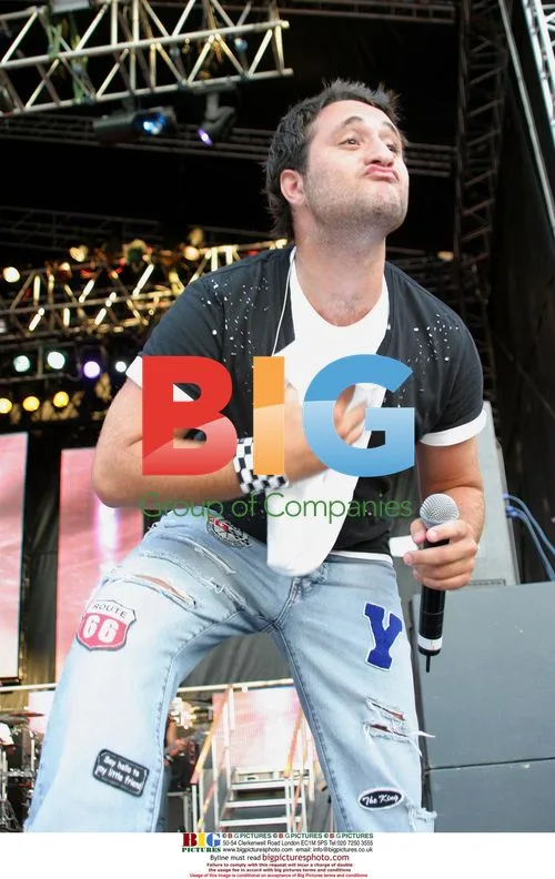 Antony Costa of Blue Performing