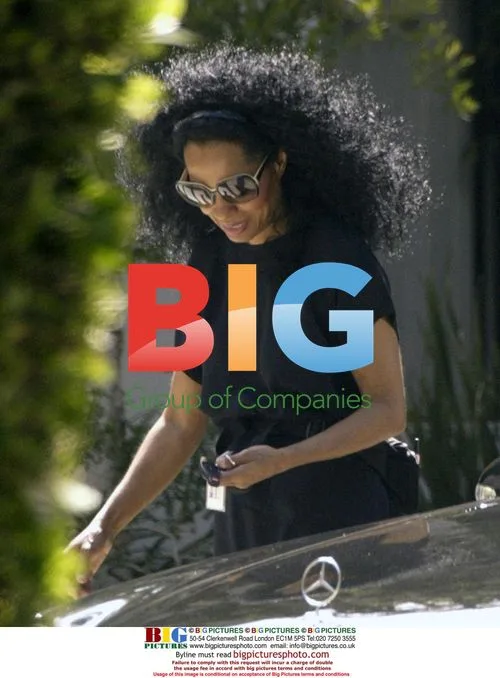 Diana Ross in Malibu