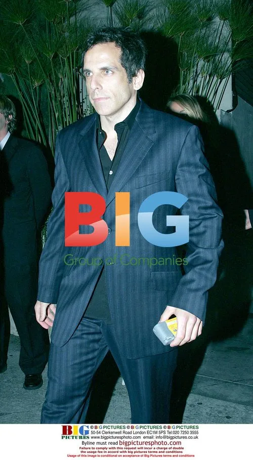 Ben Stiller Arriving at Surprise Birthday Party