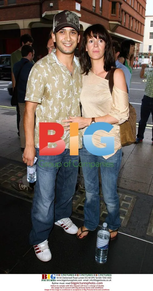 Actor Jimmy Mistry and wife at cinema event