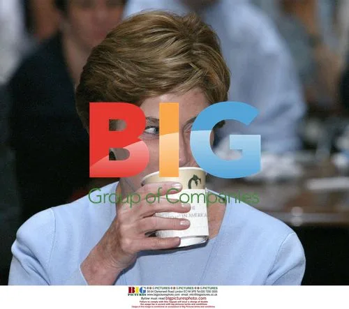 First Lady Laura Bush Visits Citigroup Center in NYC