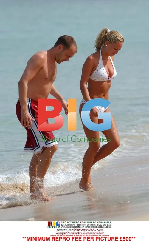 Joanna Taylor and Danny Murphy's Caribbean Getaway