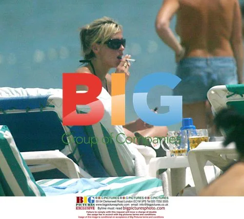 Nicole Appleton and Kate Thornton in Ibiza