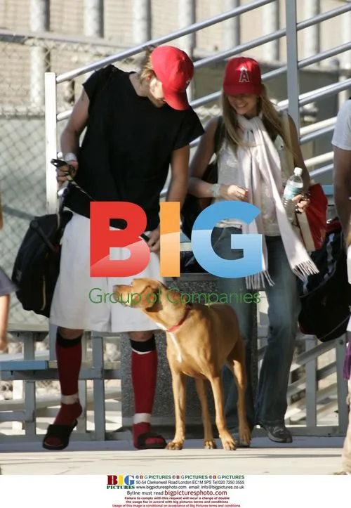 Mira Sorvino Watches Husband Chris Backus Play Baseball