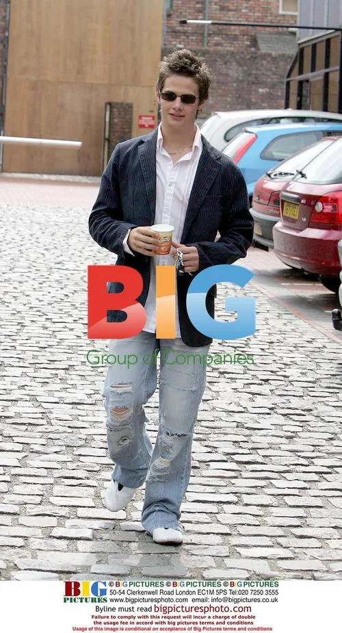 Soap Star Danny Young on Corrie Set