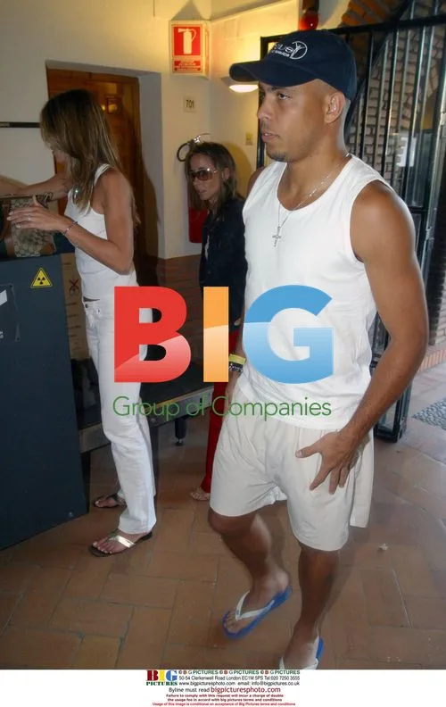 Ronaldo and Daniela Cicarelli on holiday