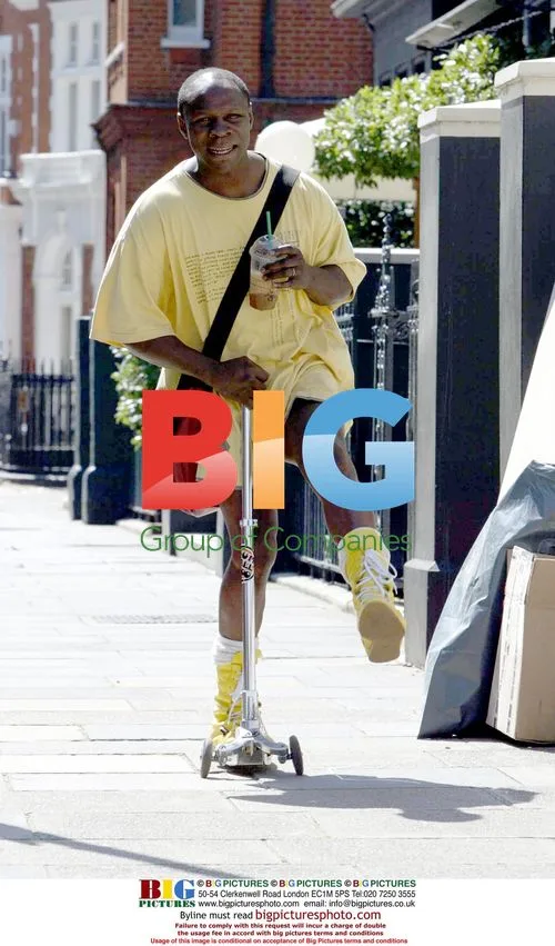 Chris Eubanks on Scooter in London