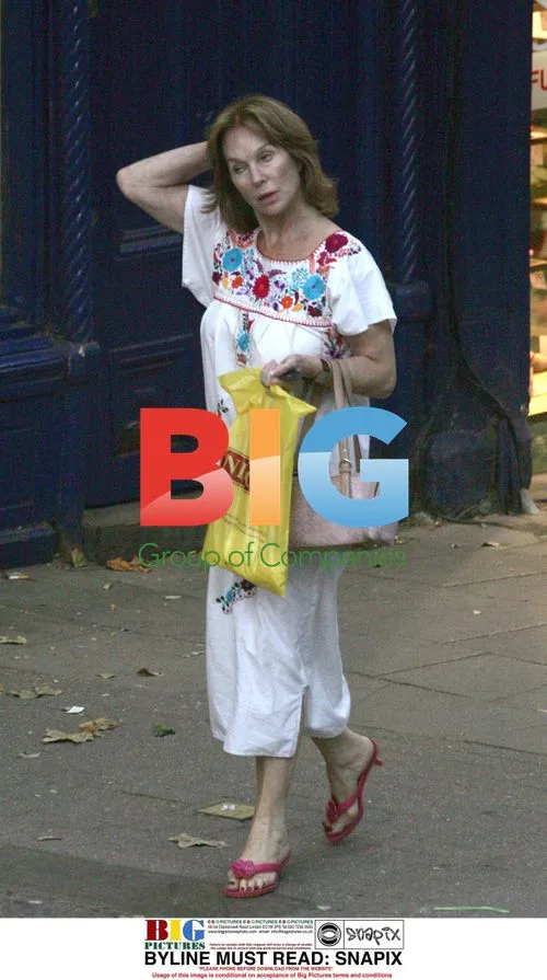 Shirley Anne Field Shopping in London