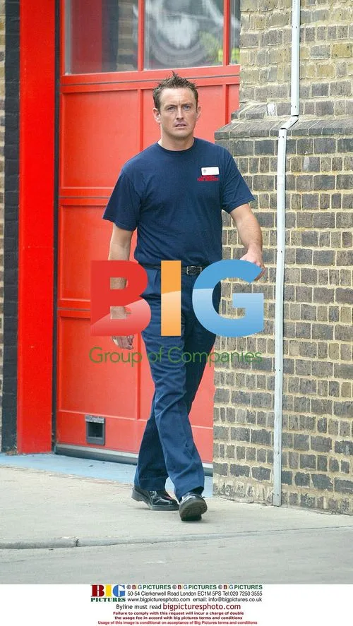 Trainee Fireman Dave Morgan With Pregnant Actress Ex Jessie Wallace