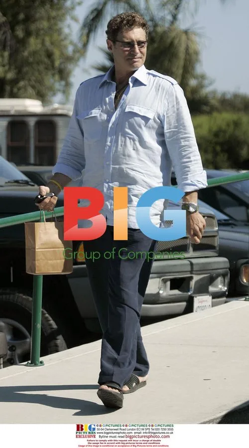 Michael Nouri Lunch in Malibu