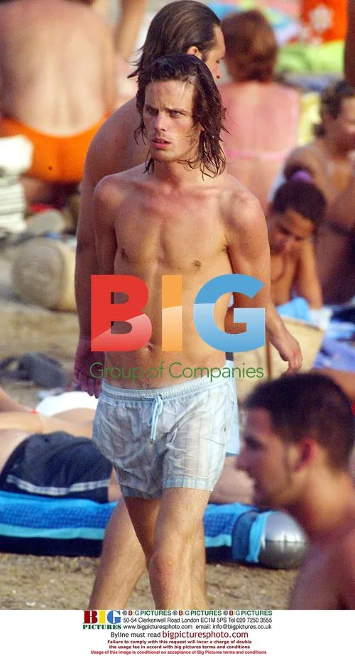 Sadie Frost and family on holiday in Spain