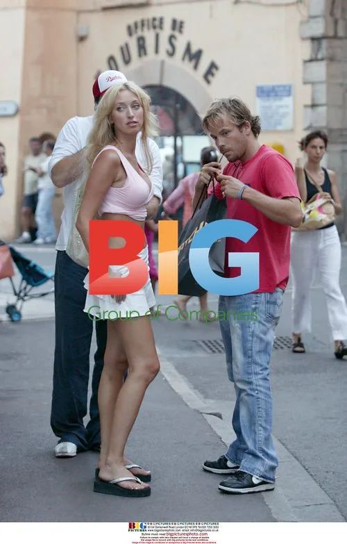 Stephen Dorff with Mystery Lady in St Tropez