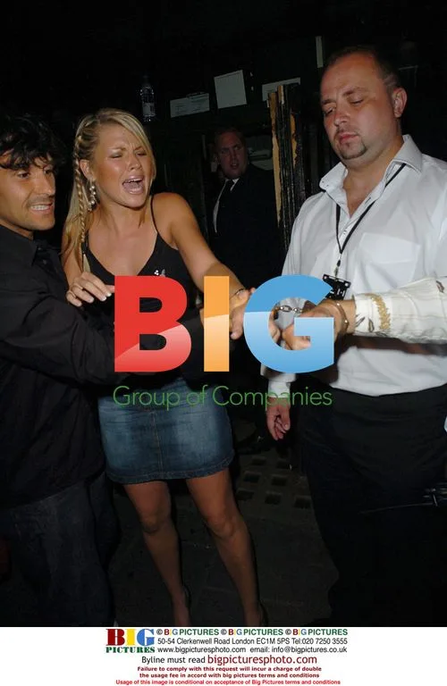 Vanessa Nimmo Handcuffed at Loaded Mag Party
