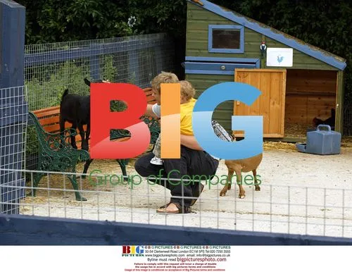 Jeff Brazier and Son Bobby at Brooks City Farm