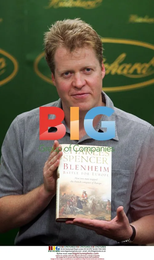 Earl Charles Spencer at Blenheim book launch
