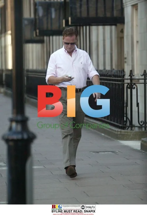 Reality star James Hewitt out in London