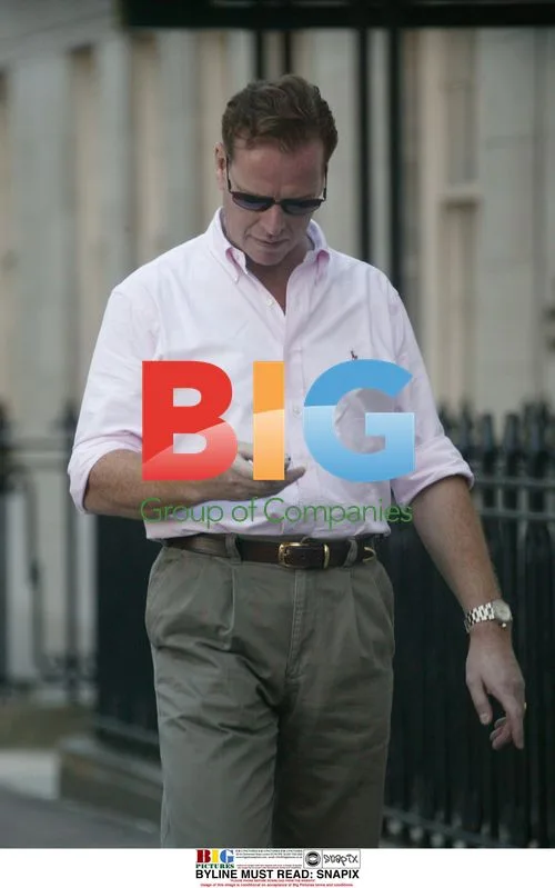 James Hewitt Spotted in London