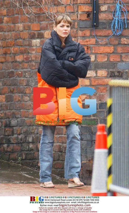 Kate Ford on Coronation Street Set
