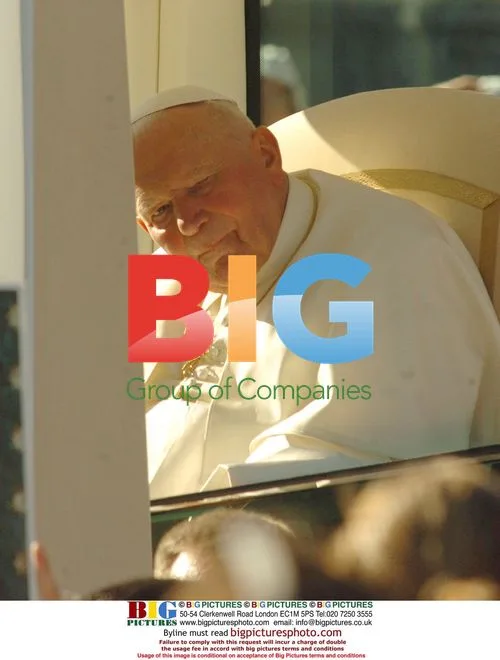 Pope John Paul II Visits Lourdes