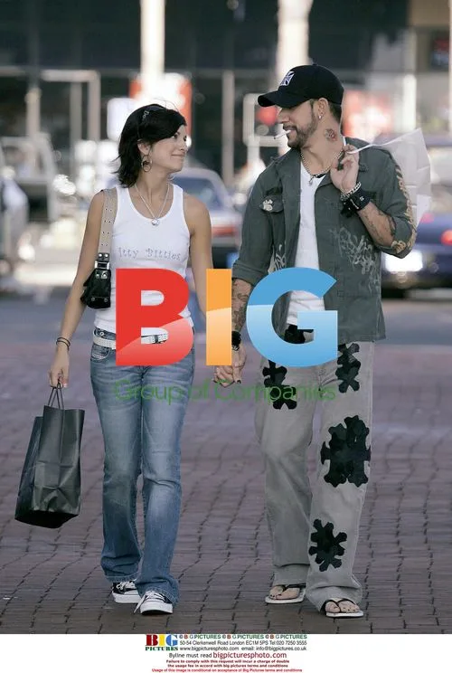 AJ McLean and Girlfriend Out Shopping in Malibu
