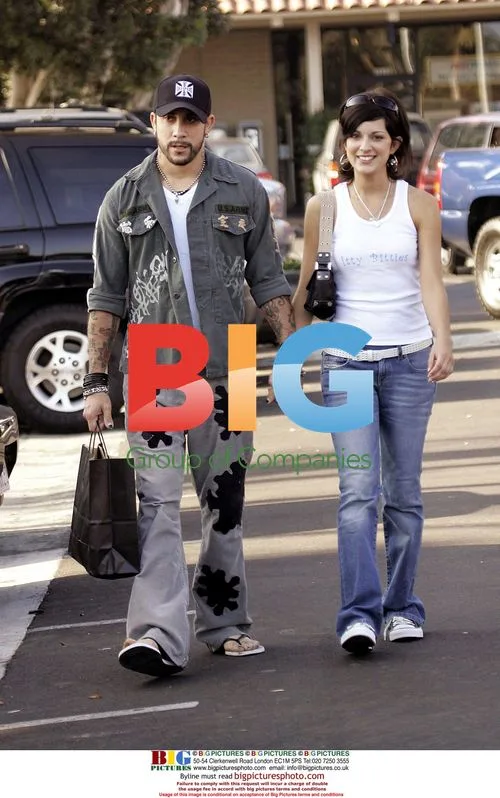 AJ McLean and Girlfriend Shopping in Malibu