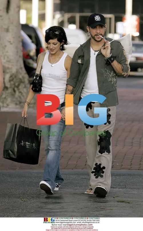 AJ McLean and Girlfriend Shopping in Malibu