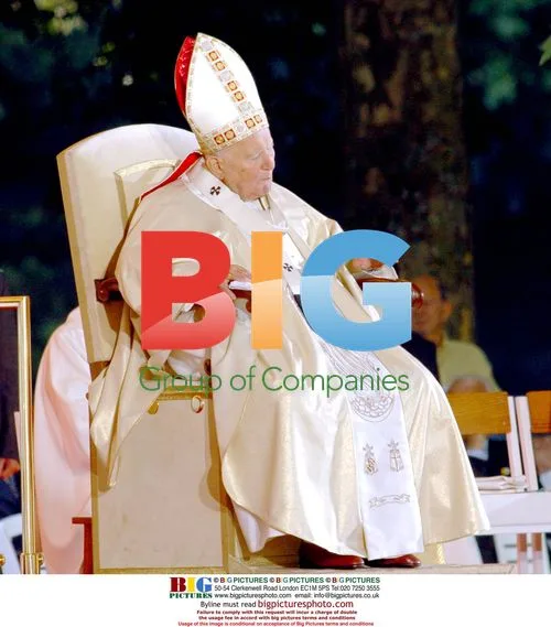 Pope John Paul II in Lourdes