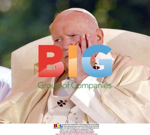 Pope John Paul II Visits Lourdes