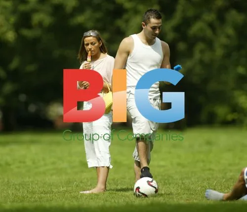 Charlotte Church and Kyle Johnson in Park