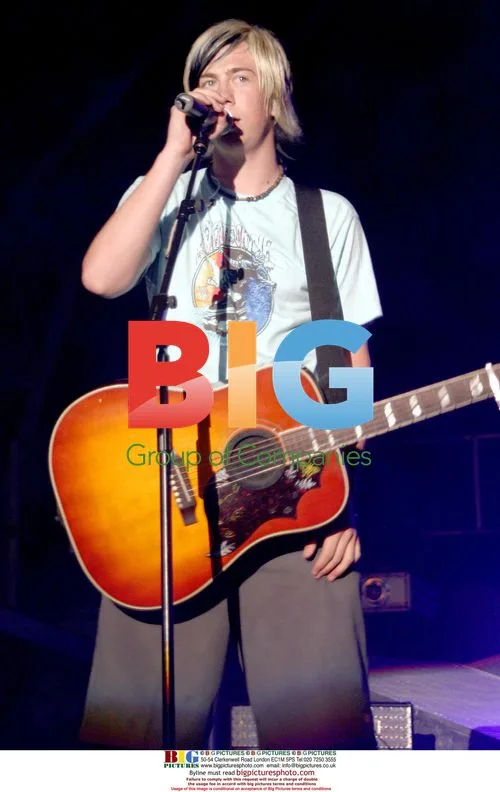 James Bourne of Busted performs at Pop Into The Park