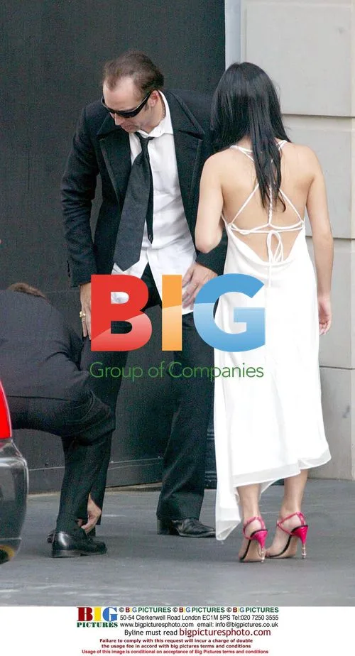 Nicolas Cage and Alice Kim's Wedding
