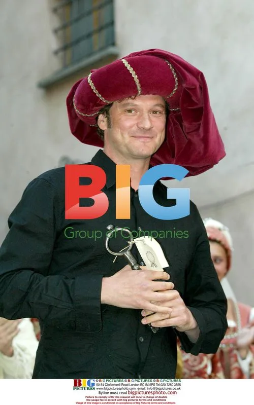 Colin Firth at Movie and Medieval Festival