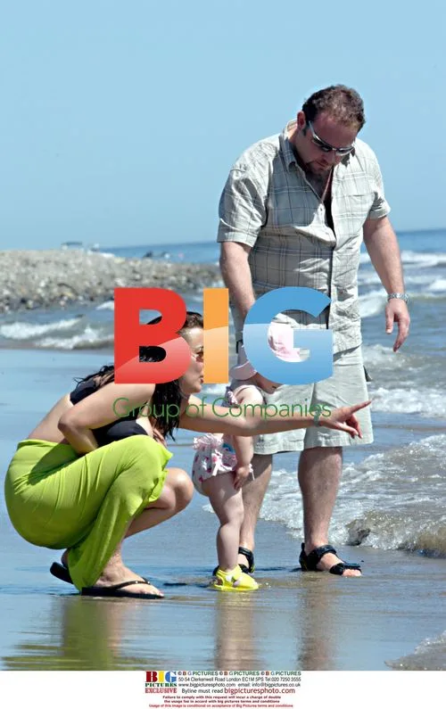 John Thomas on holiday with family