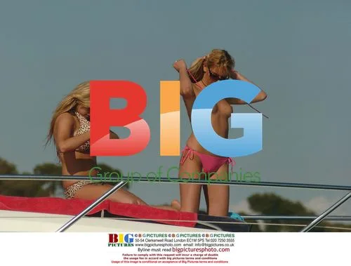 Glamour Models Leah and Marina on Holiday in France