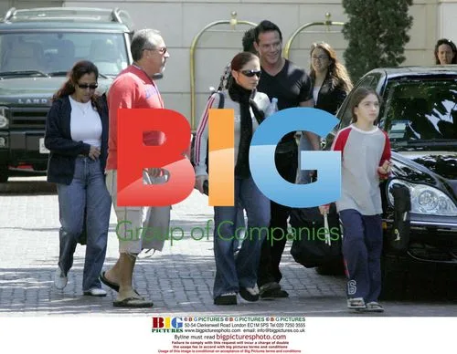 Gloria Estefan and Family Leaving Hotel