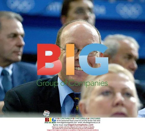 Prince Albert at 2004 Athens Olympics