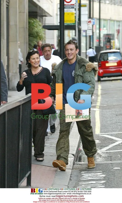 Jessie Wallace and Dave Morgan Leave Hospital