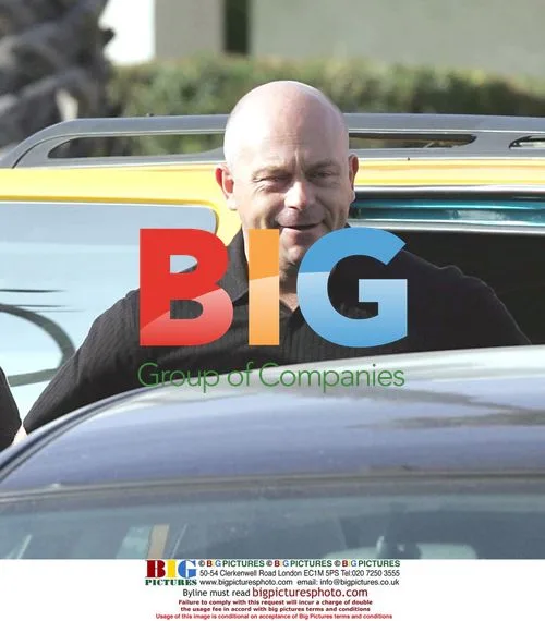 Ross Kemp Filming in Santa Monica