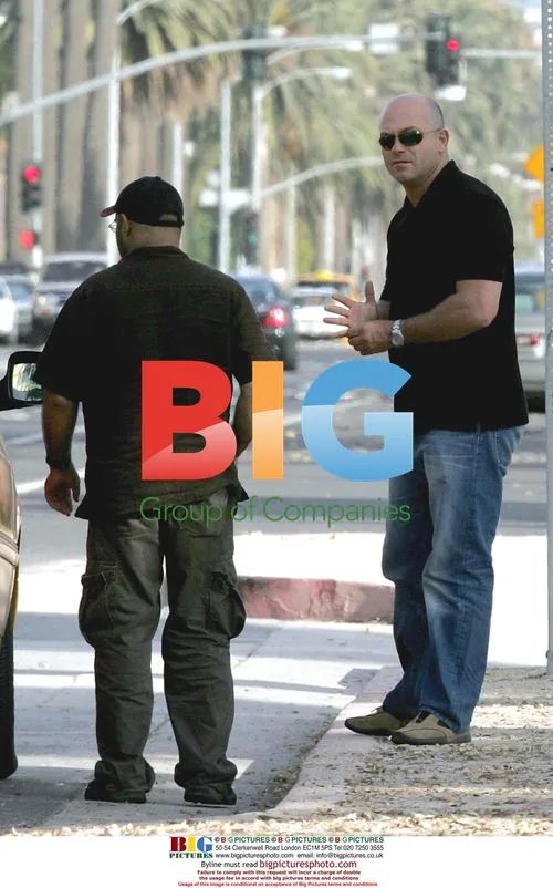 Ross Kemp Filming in Santa Monica