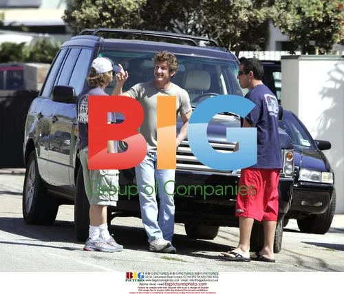 Spade, Penn and Sandler Chat in Malibu