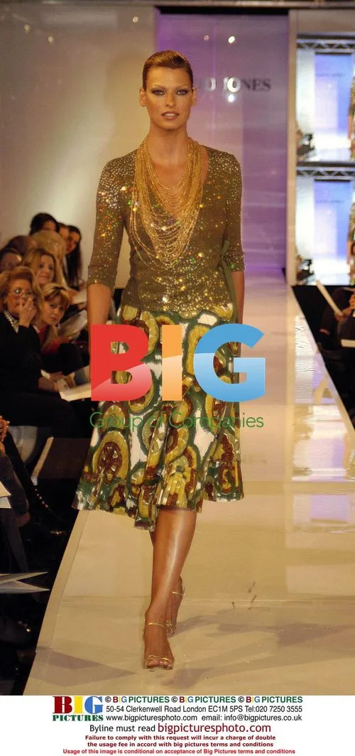 Linda Evangelista at David Jones Fashion Show