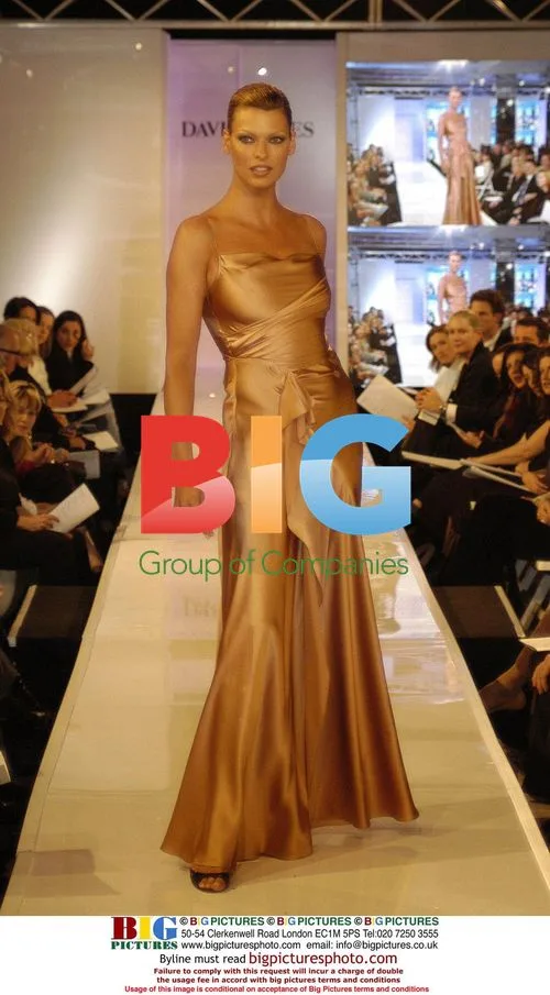 Linda Evangelista at David Jones Runway