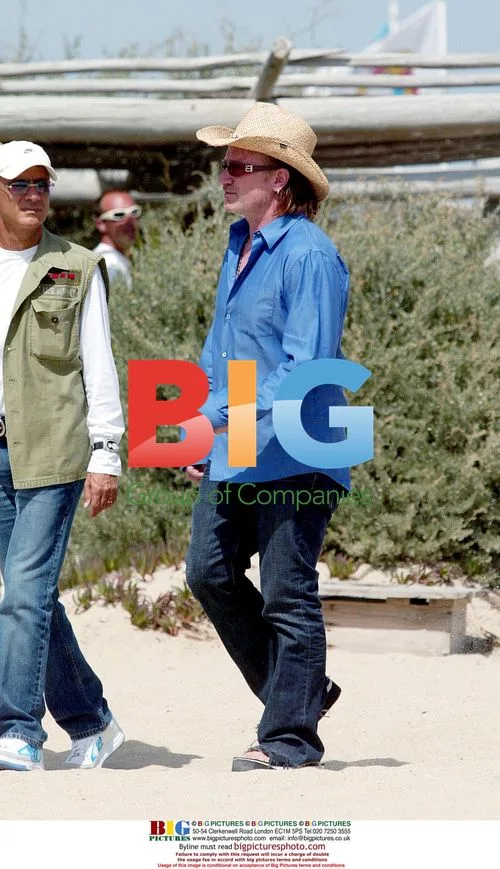 Bono and Dr. Dre on French Vacation