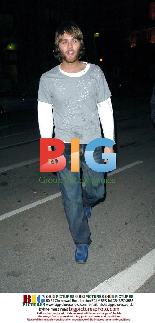 Drunk Bryan Mcfadden and Mark Feehily in London